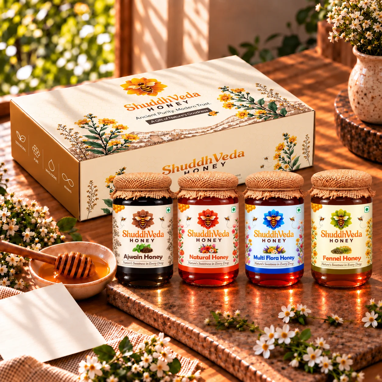ShudhVeda Himalayan Forest Bloom Gift Set