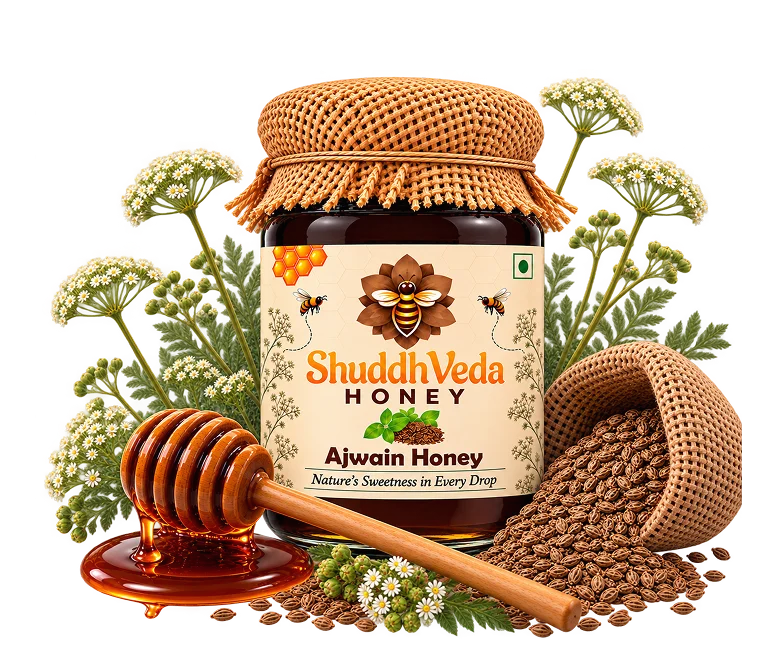 Ajwain Honey Jar