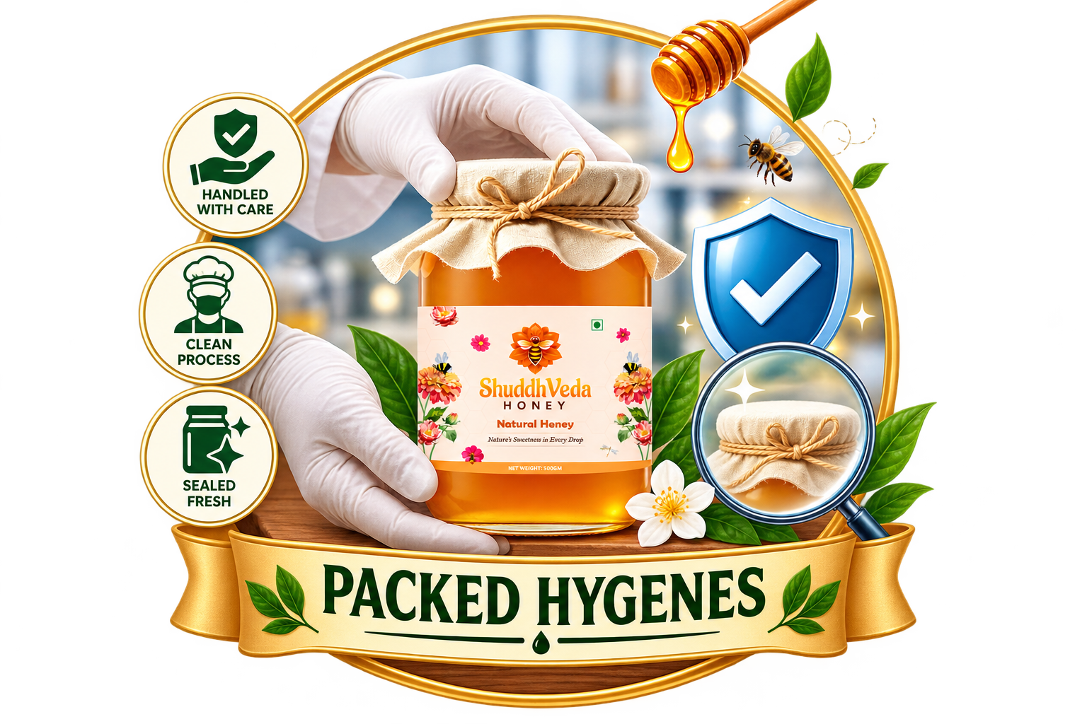 Packed Hygienically