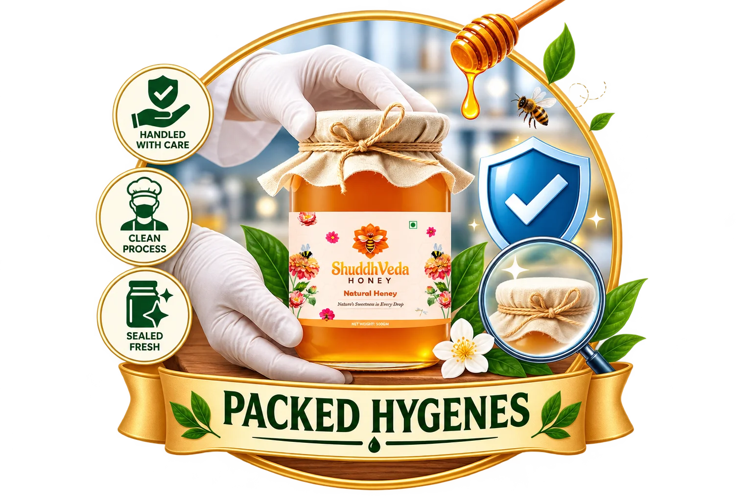 Packed Hygienically