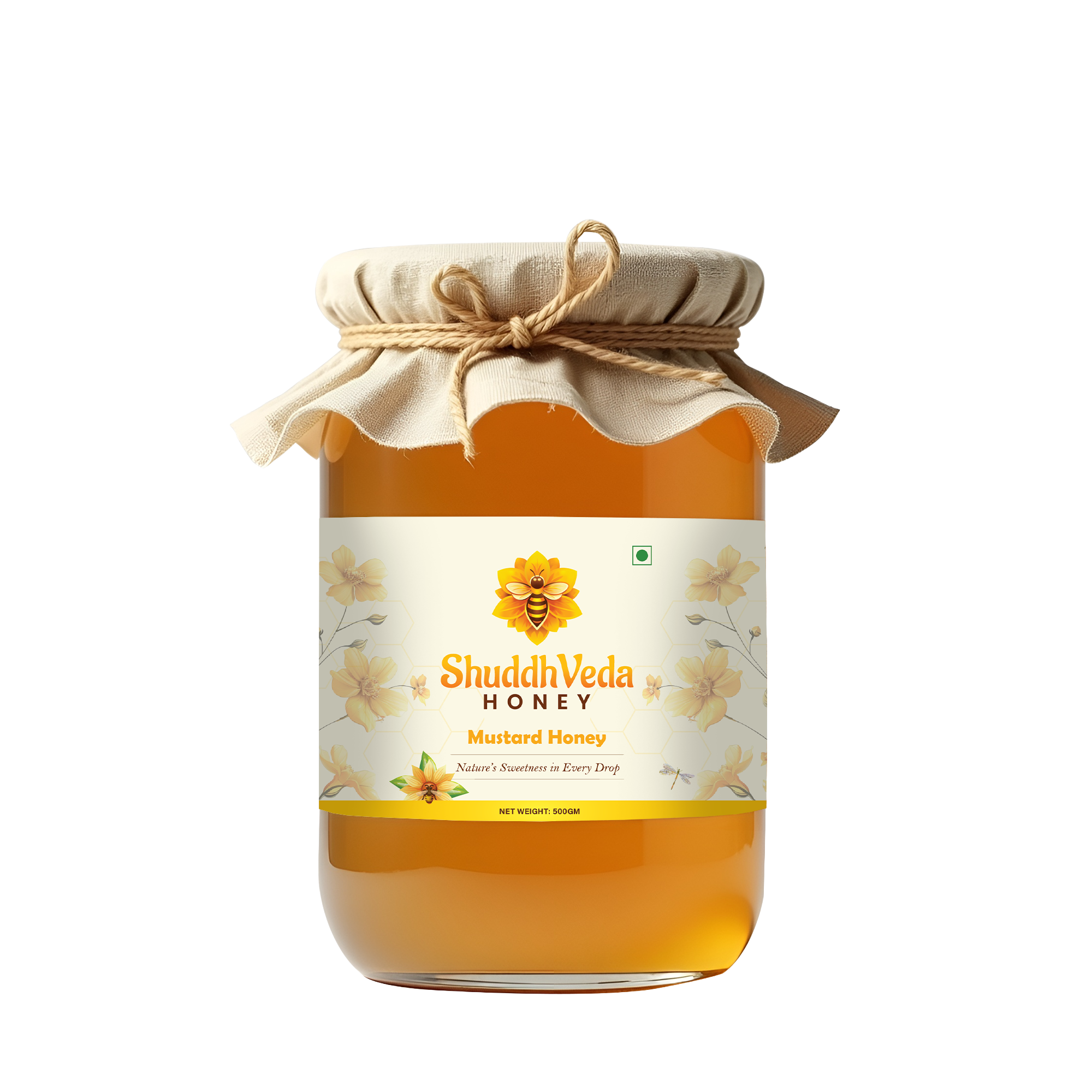 Mustard Honey Jar