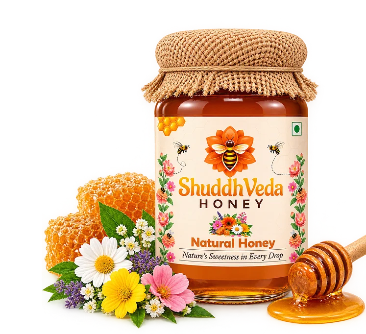 Raw Natural Honey Jar