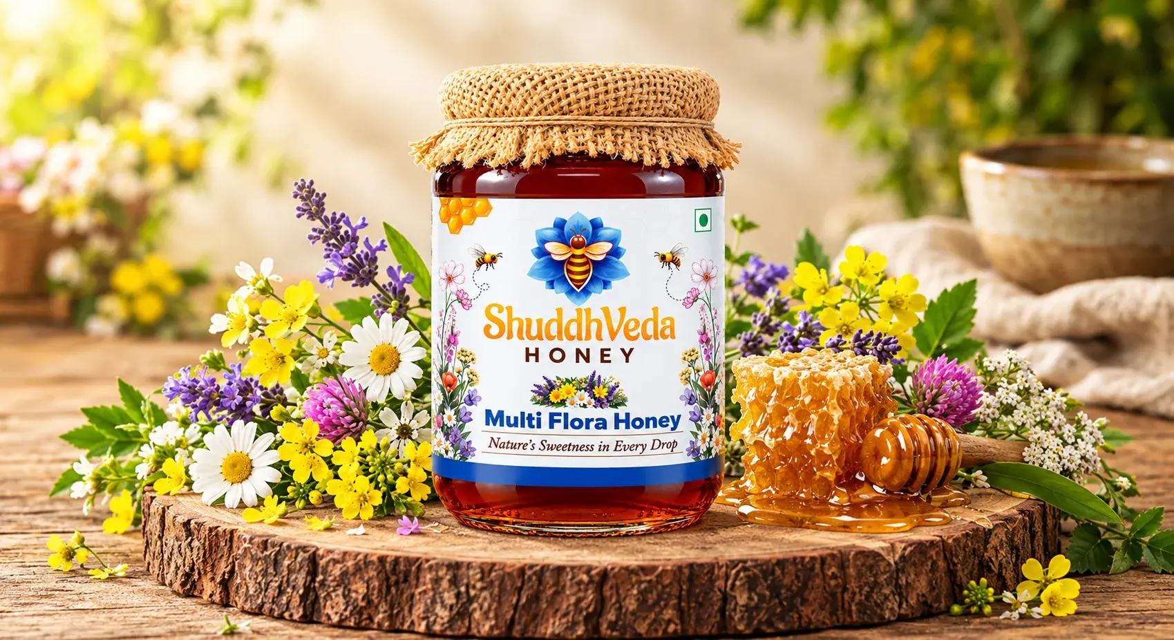 ShudhVeda Honey Jars