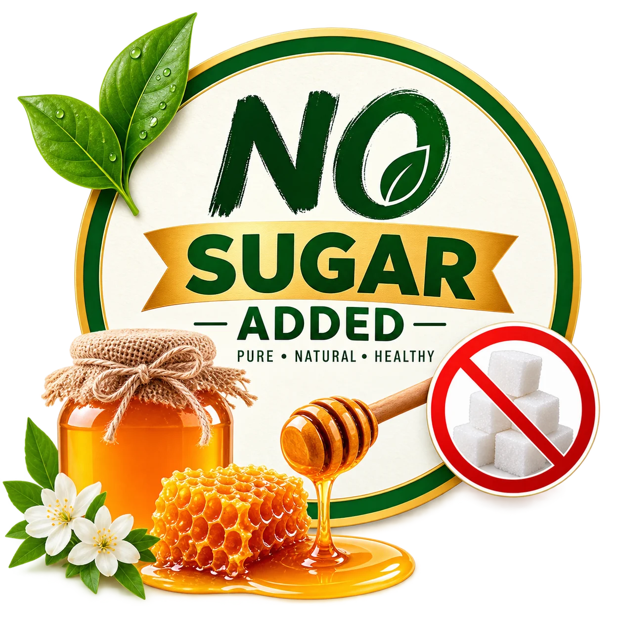 NO ADDED SUGAR