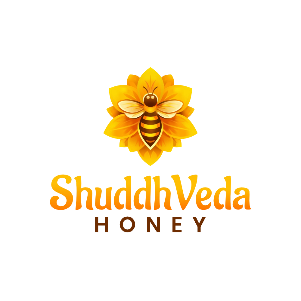 ShuddhVeda Honey logo